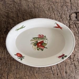 Egersund Scandinavian Vegetable Baking Dish Made in Norway 12.5" Vintage MCM